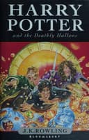 Cover of Harry Potter and the Deathly Hallows (Harry Potter, #7) by J.K. Rowling