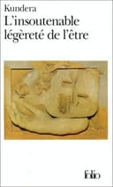 Cover of The Unbearable Lightness of Being by Milan Kundera